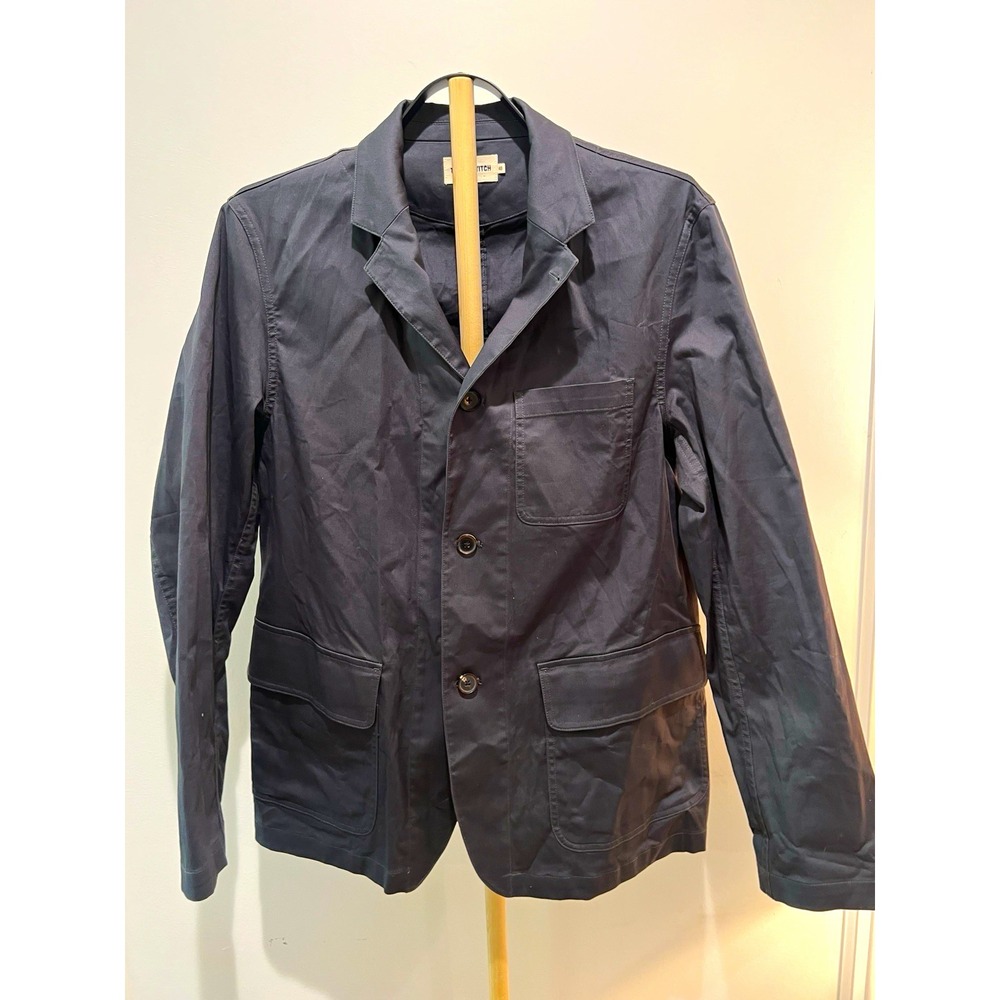 Taylor Stitch Ojai Jacket Mens 40 Organic Navy Foundation Twill Chore Coat